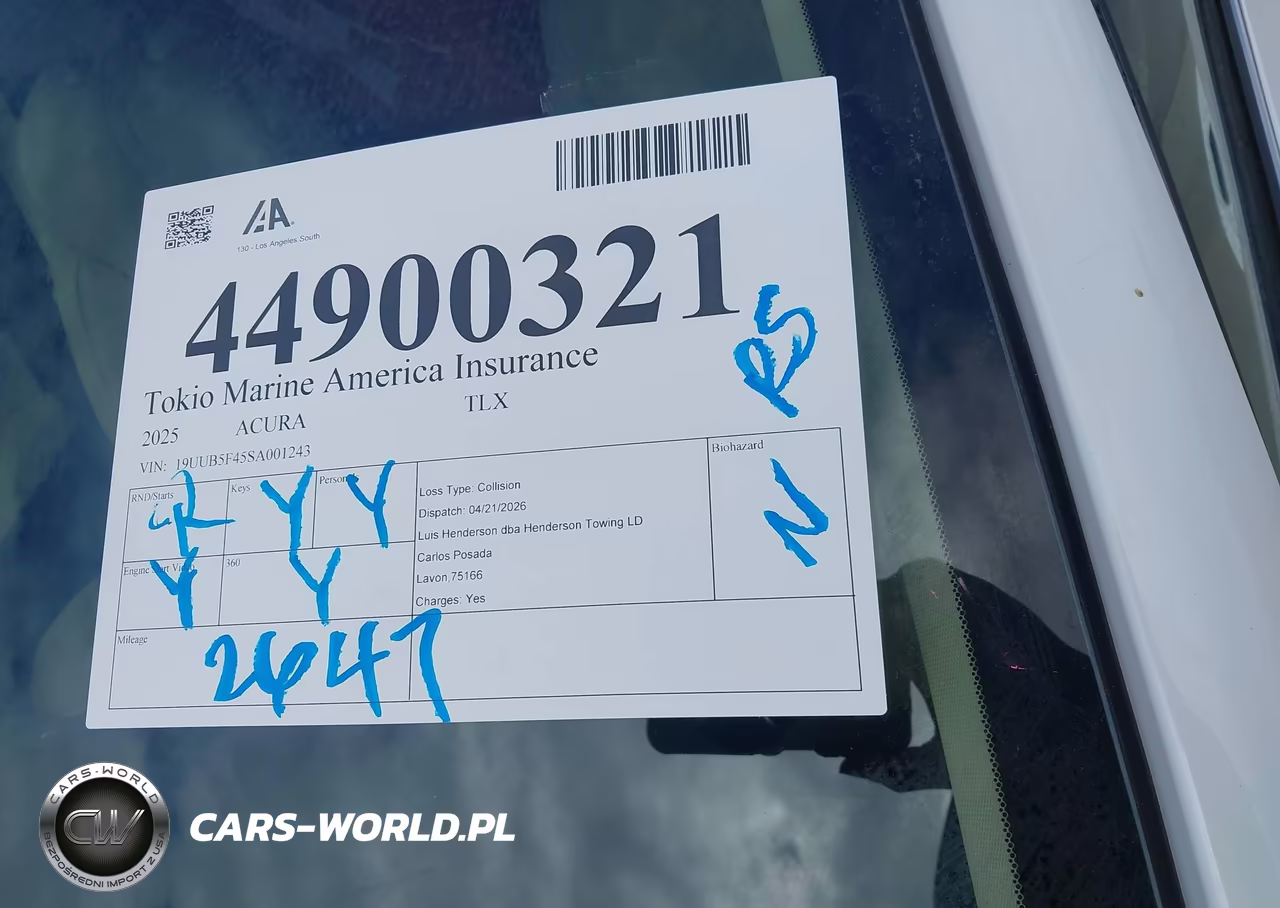 2025 Acura Tlx Technology Package VIN:19UUB5F45SA001243 - 18