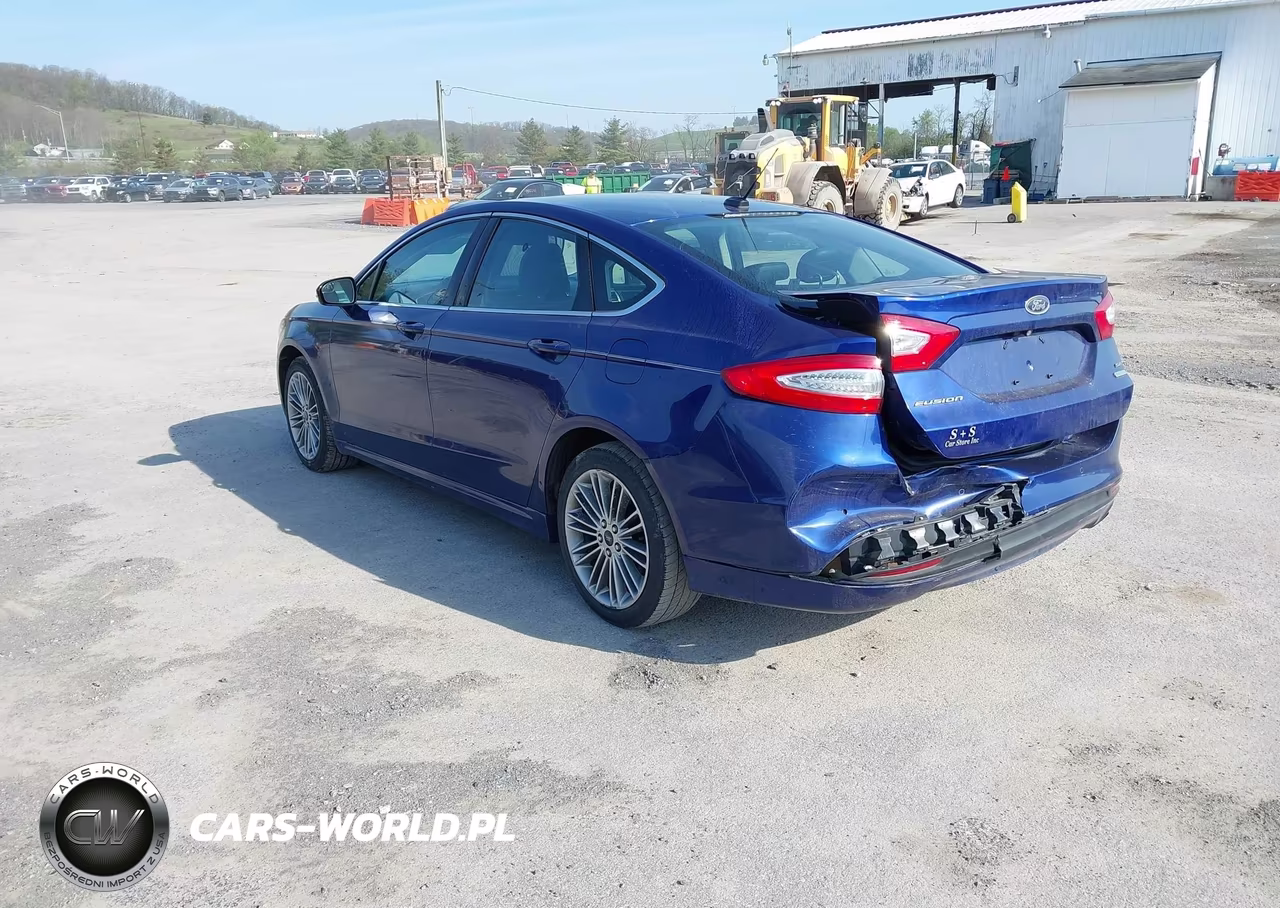 2014 Ford Fusion Se VIN:3FA6P0HD5ER117972 - 3