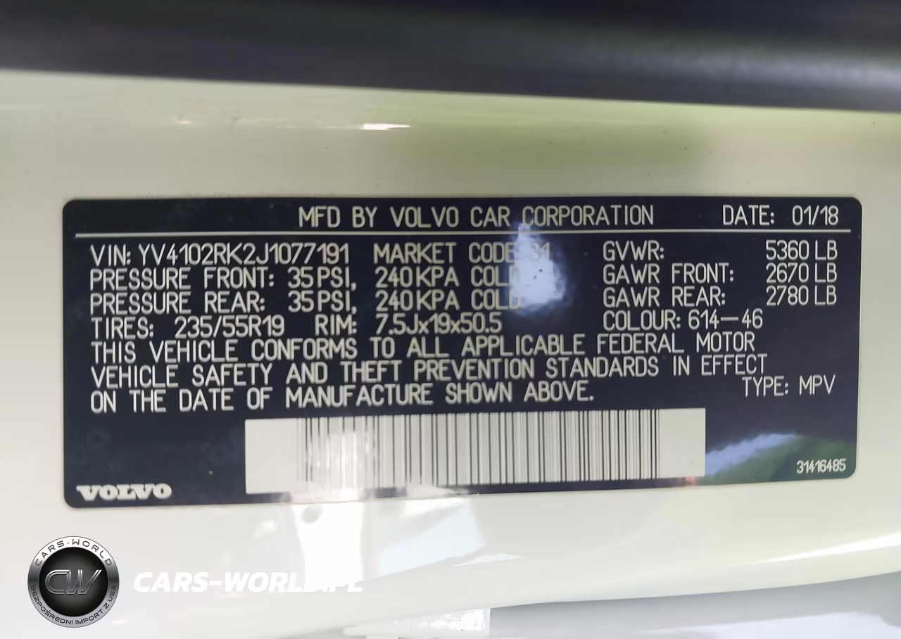 2018 Volvo Xc60 T5 Momentum VIN:YV4102RK2J1077191 - 9