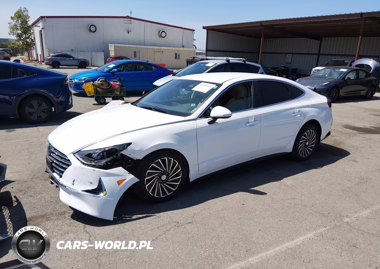 2023 Hyundai Sonata Hybrid Sel VIN:KMHL34JJ5PA055238 - 2
