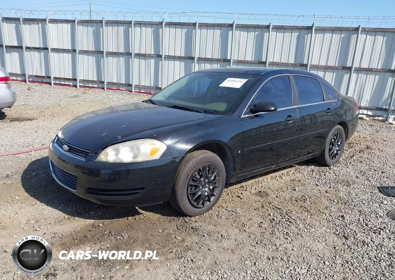 2008 Chevrolet Impala Ls VIN:2G1WB58K989206337 - 2