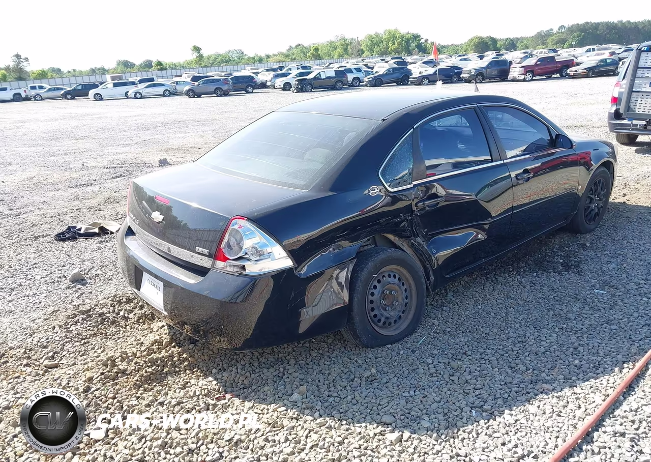 2008 Chevrolet Impala Ls VIN:2G1WB58K989206337 - 4