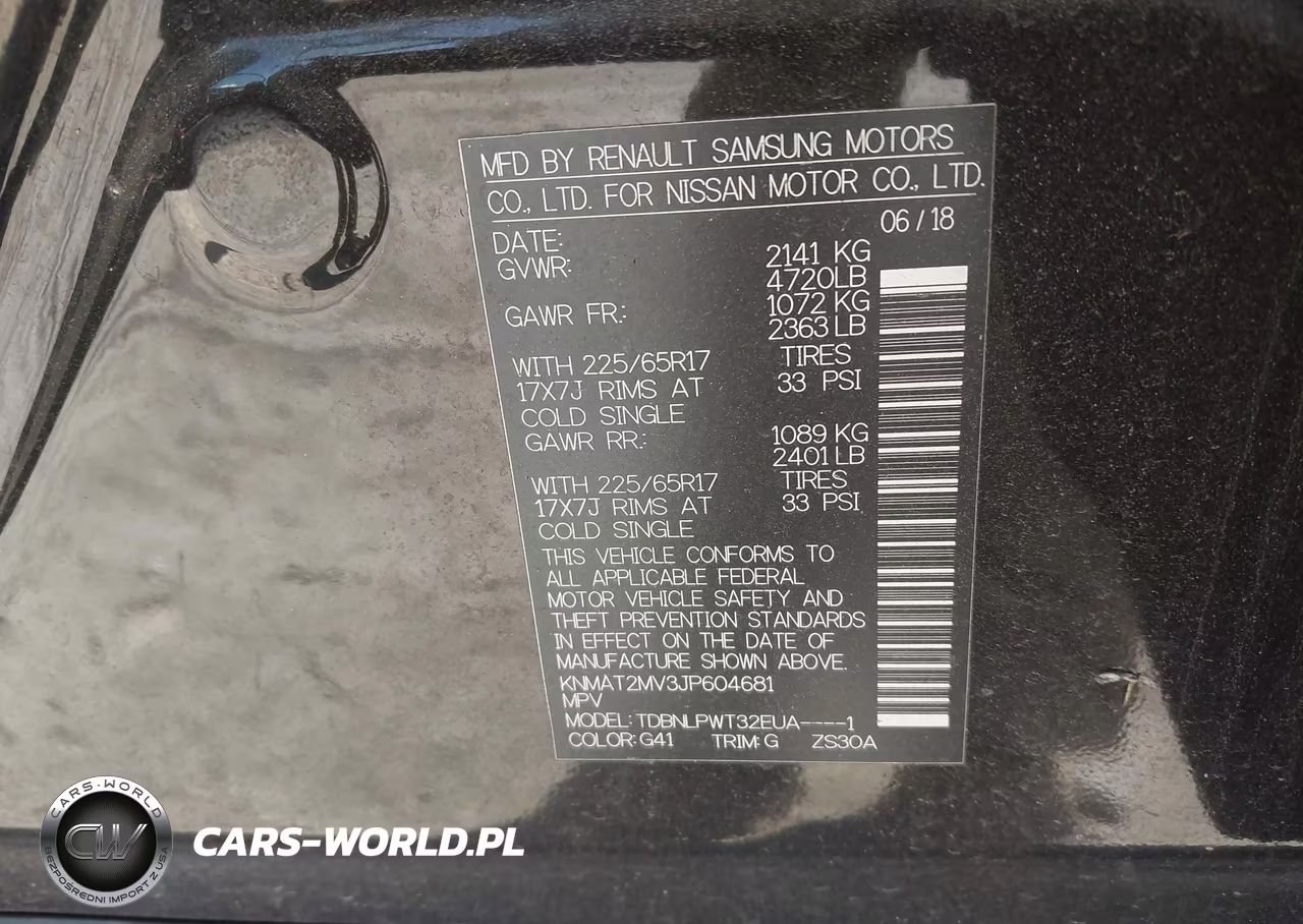 2018 Nissan Rogue S VIN:KNMAT2MV3JP604681 - 9