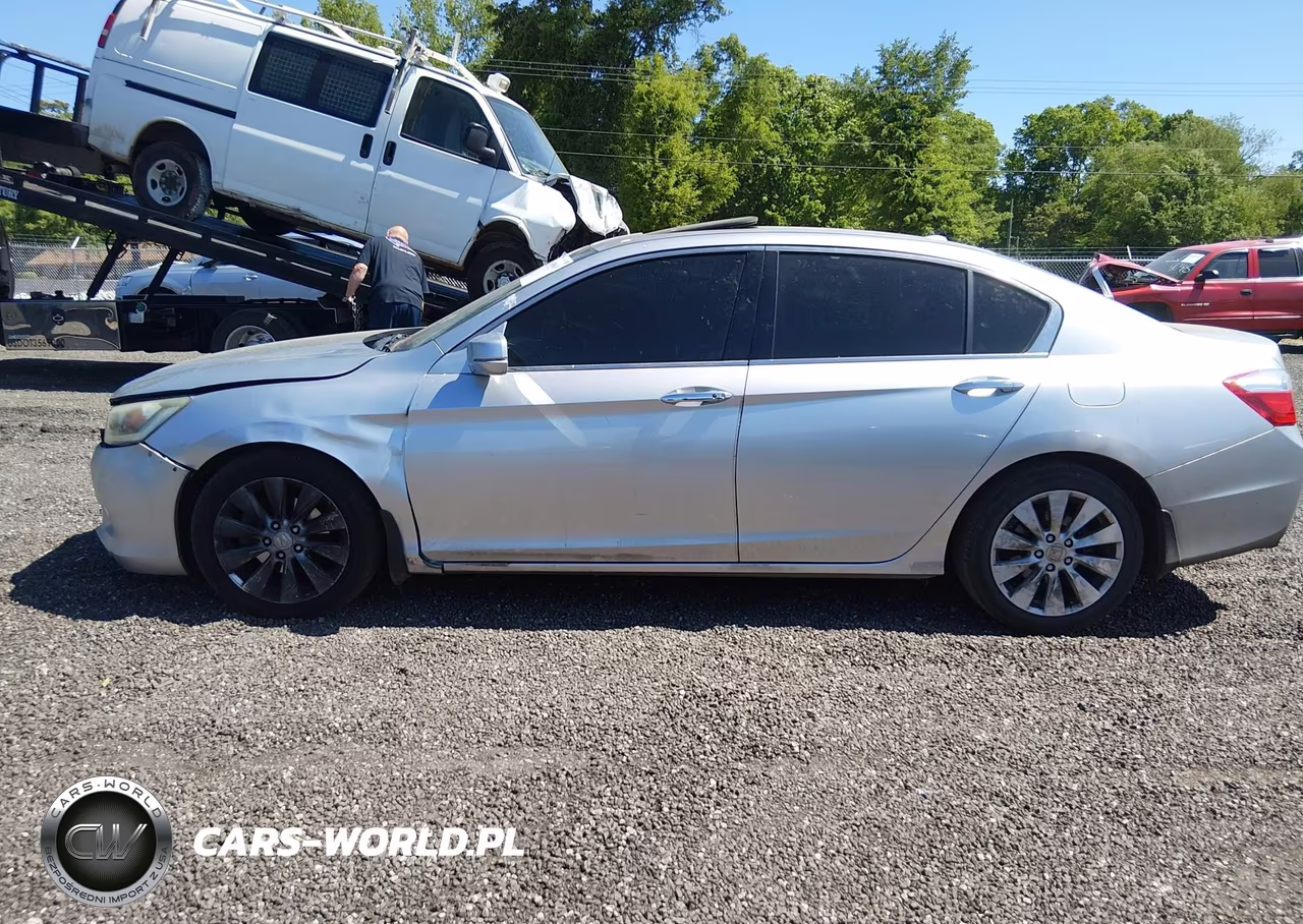 2014 Honda Accord Ex-L V-6 VIN:1HGCR3F80EA035013 - 14