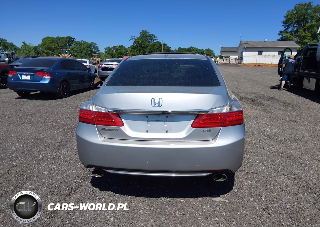 2014 Honda Accord Ex-L V-6 VIN:1HGCR3F80EA035013 - 16