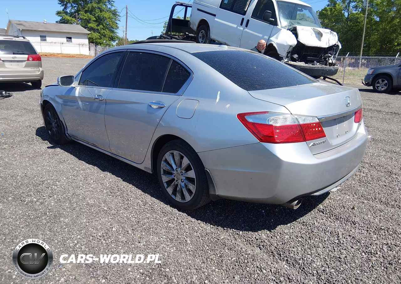 2014 Honda Accord Ex-L V-6 VIN:1HGCR3F80EA035013 - 3
