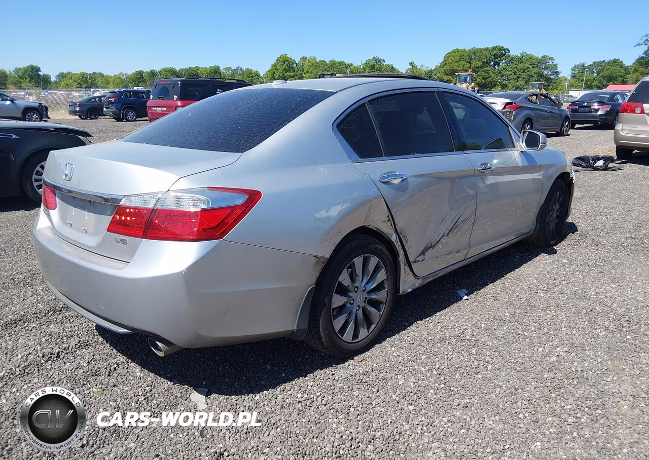 2014 Honda Accord Ex-L V-6 VIN:1HGCR3F80EA035013 - 4