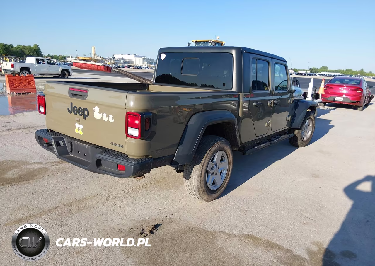 2020 Jeep Gladiator Sport S 4X4 VIN:1C6HJTAG2LL170660 - 4