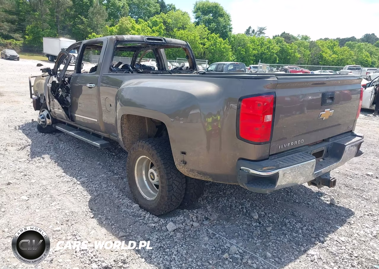 2015 Chevrolet Silverado 3500Hd Ltz VIN:1GC4K0E85FF614154 - 3