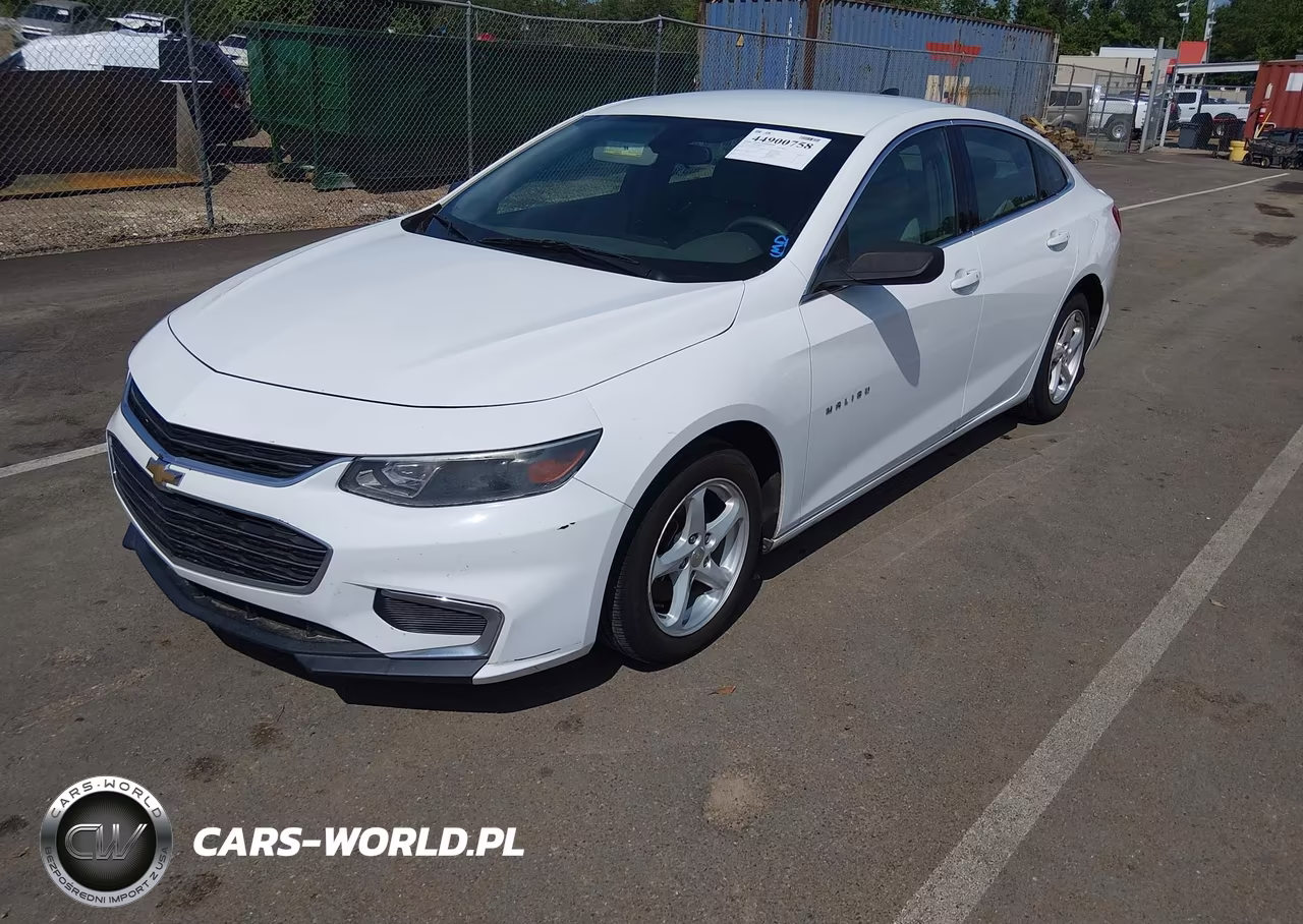 2017 Chevrolet Malibu Ls VIN:1G1ZB5ST1HF135382 - 2