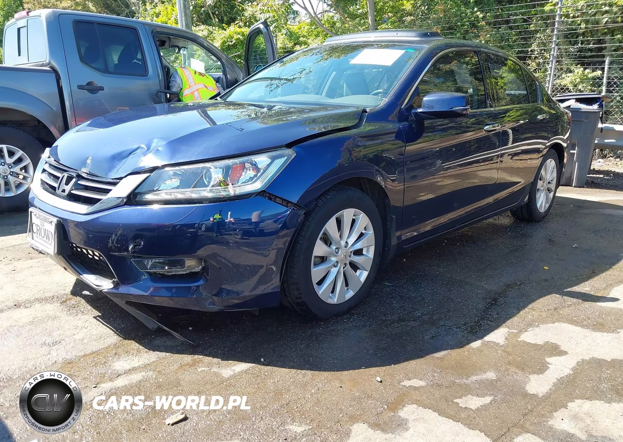 2014 Honda Accord Ex-L V-6 VIN:1HGCR3F89EA028190 - 2