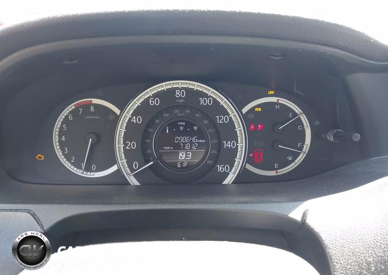 2014 Honda Accord Ex-L V-6 VIN:1HGCR3F89EA028190 - 7