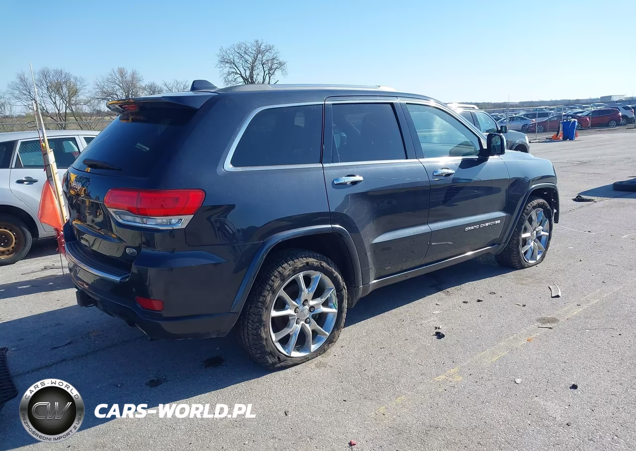 2014 Jeep Grand Cherokee Overland VIN:1C4RJFCG5EC172076 - 4
