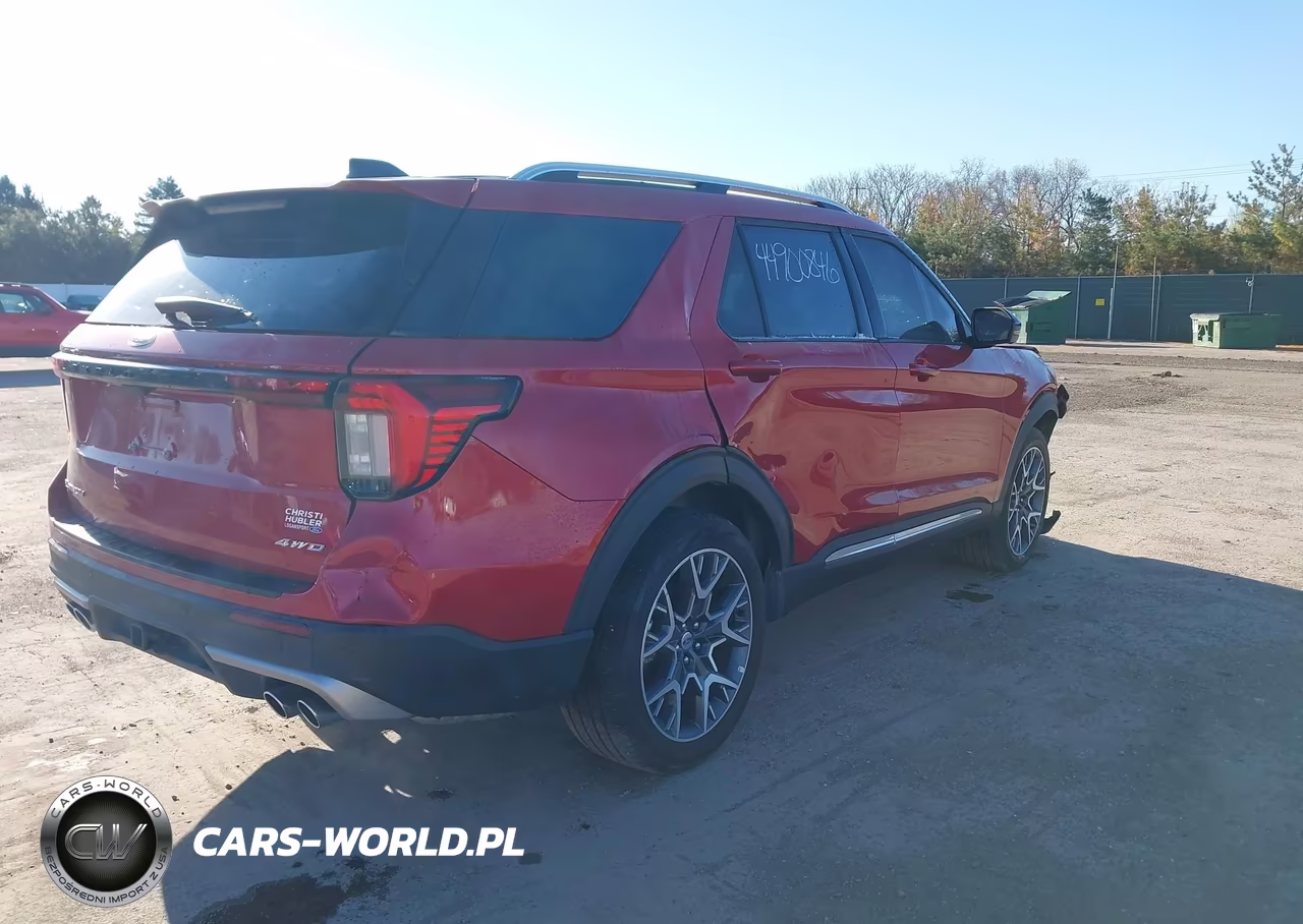 2025 Ford Explorer Platinum VIN:1FMWK8HC2SGC29156 - 4