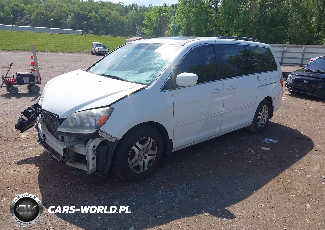 2007 Honda Odyssey Ex-L VIN:5FNRL38747B105332 - 2