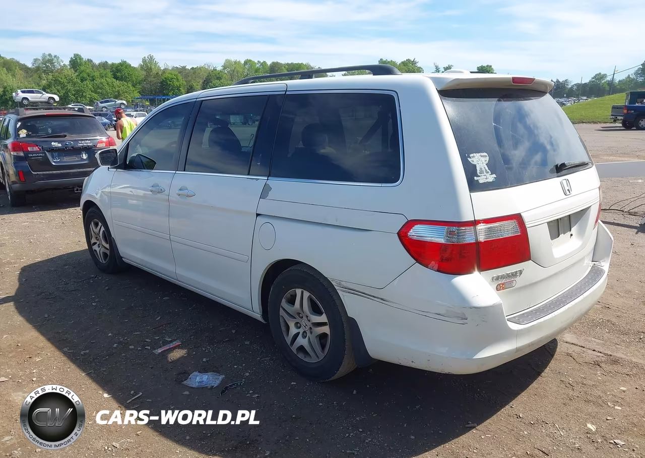 2007 Honda Odyssey Ex-L VIN:5FNRL38747B105332 - 3
