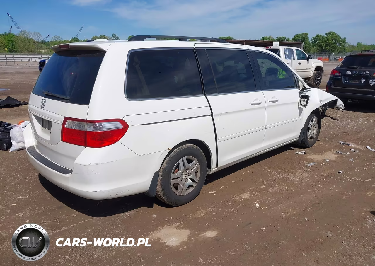 2007 Honda Odyssey Ex-L VIN:5FNRL38747B105332 - 4