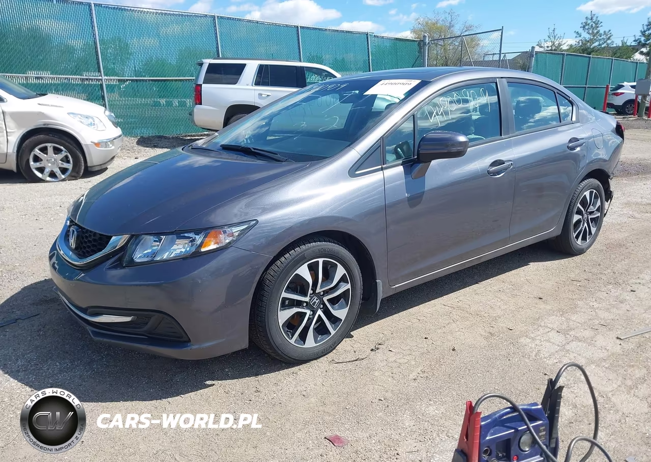 2015 Honda Civic Ex VIN:19XFB2F82FE014835 - 2