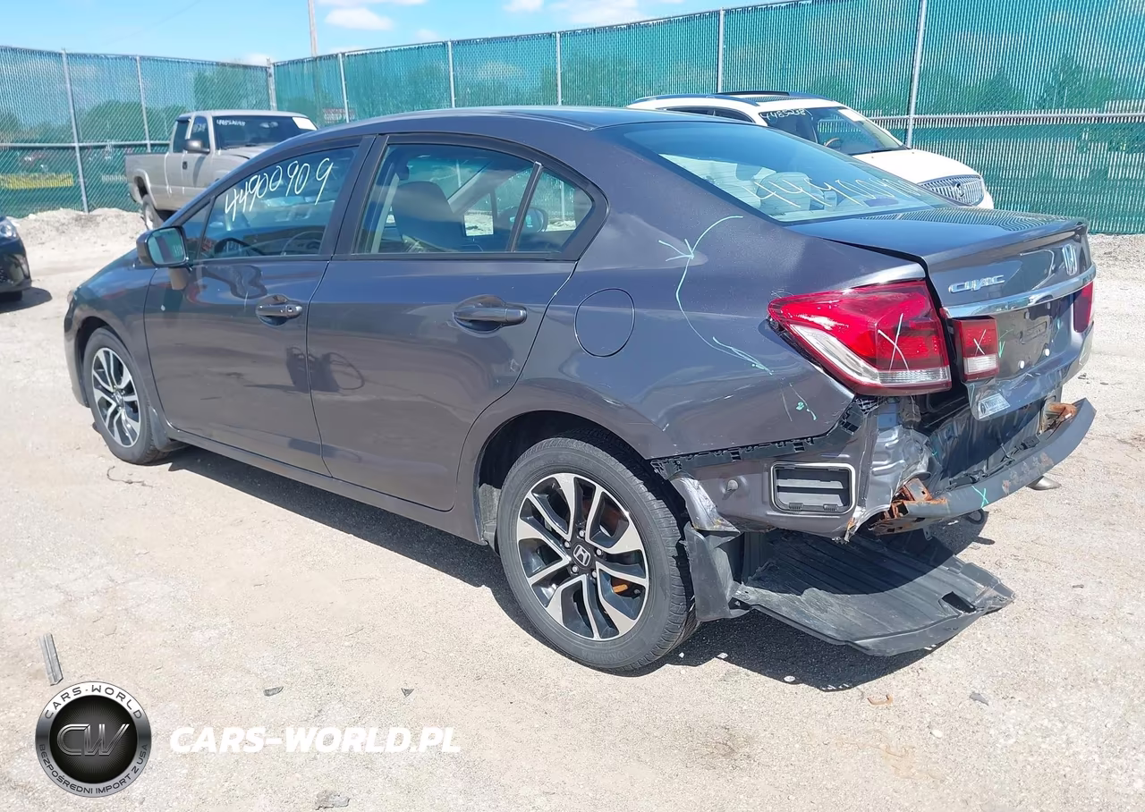 2015 Honda Civic Ex VIN:19XFB2F82FE014835 - 3