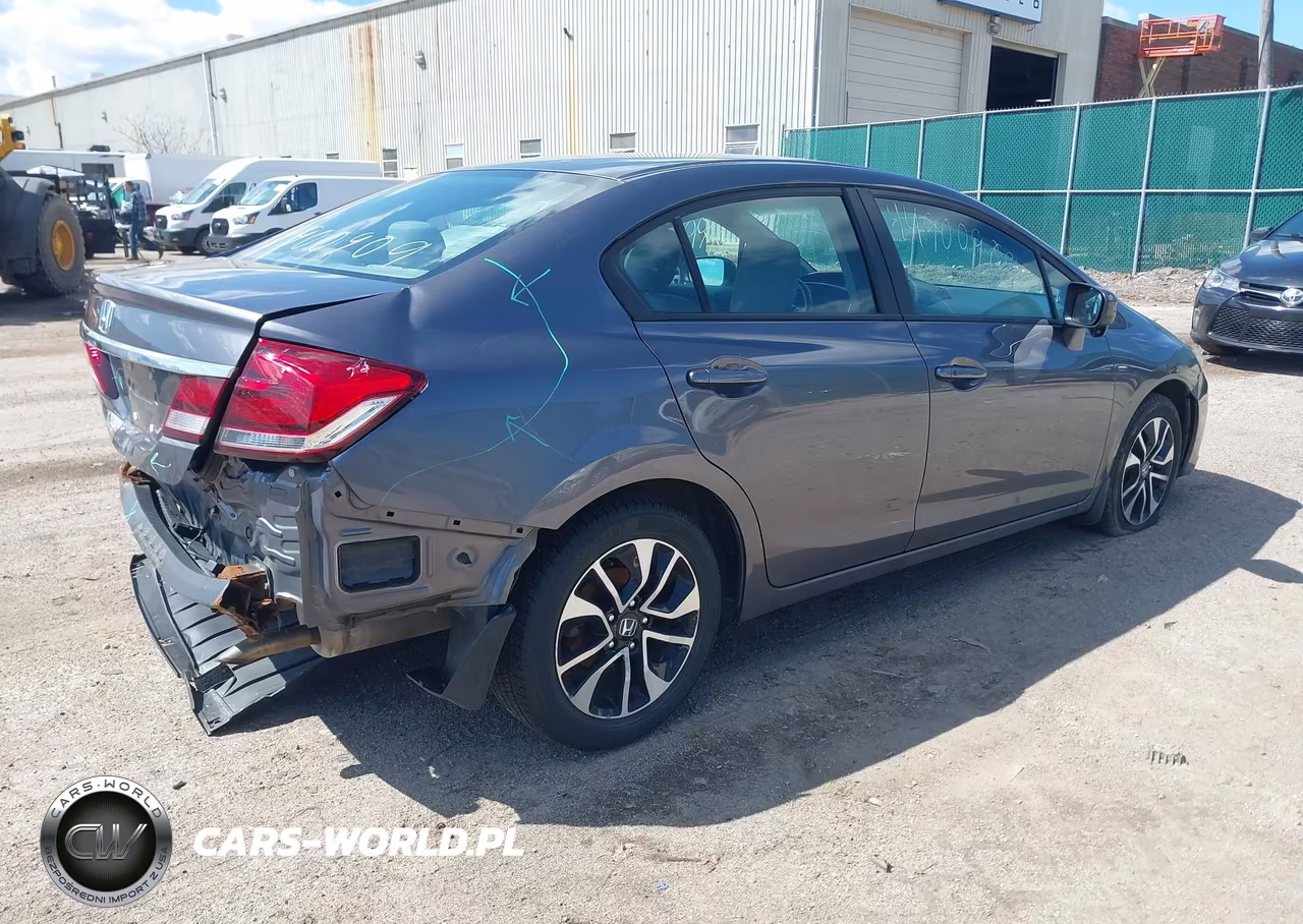 2015 Honda Civic Ex VIN:19XFB2F82FE014835 - 4