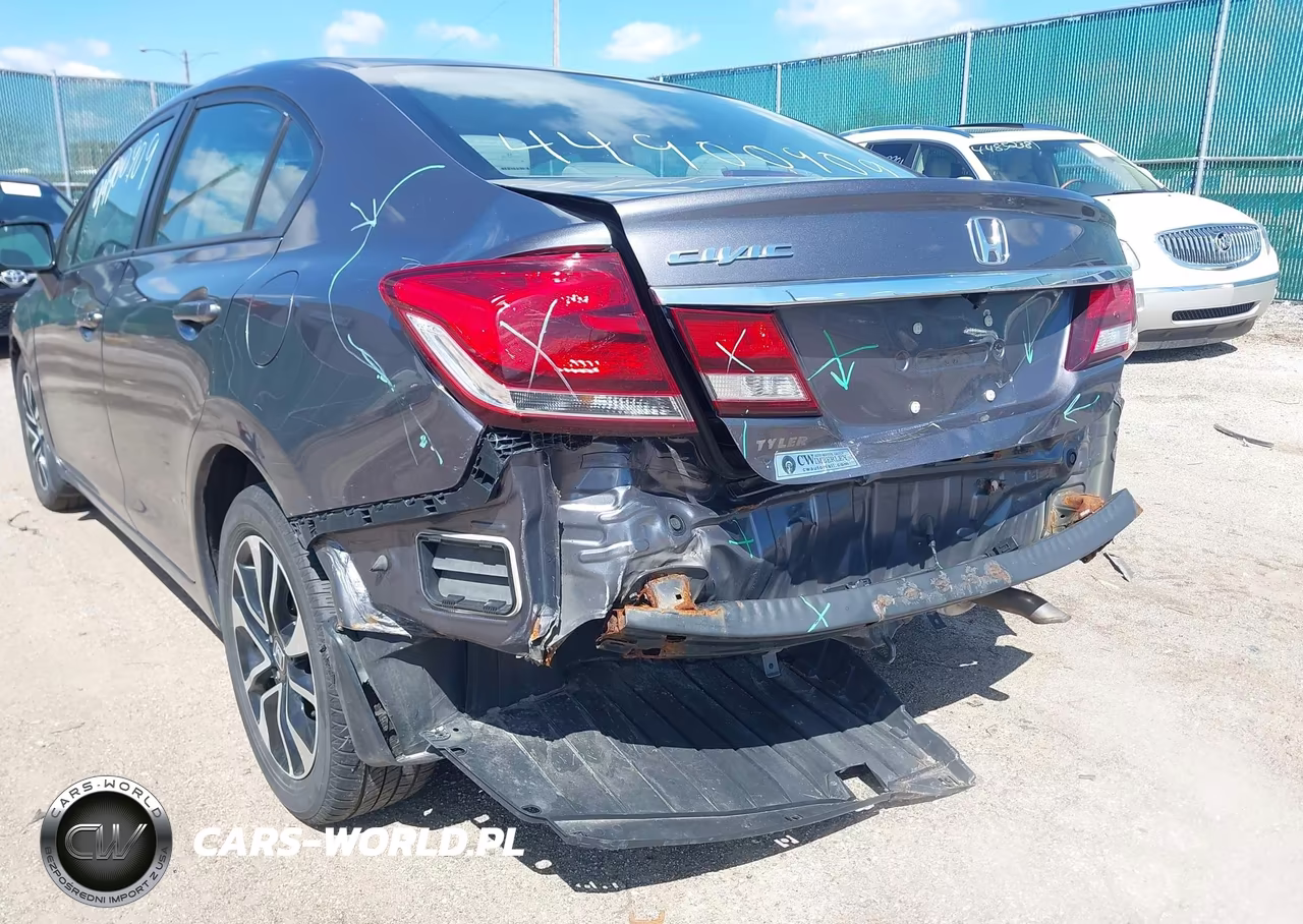 2015 Honda Civic Ex VIN:19XFB2F82FE014835 - 6
