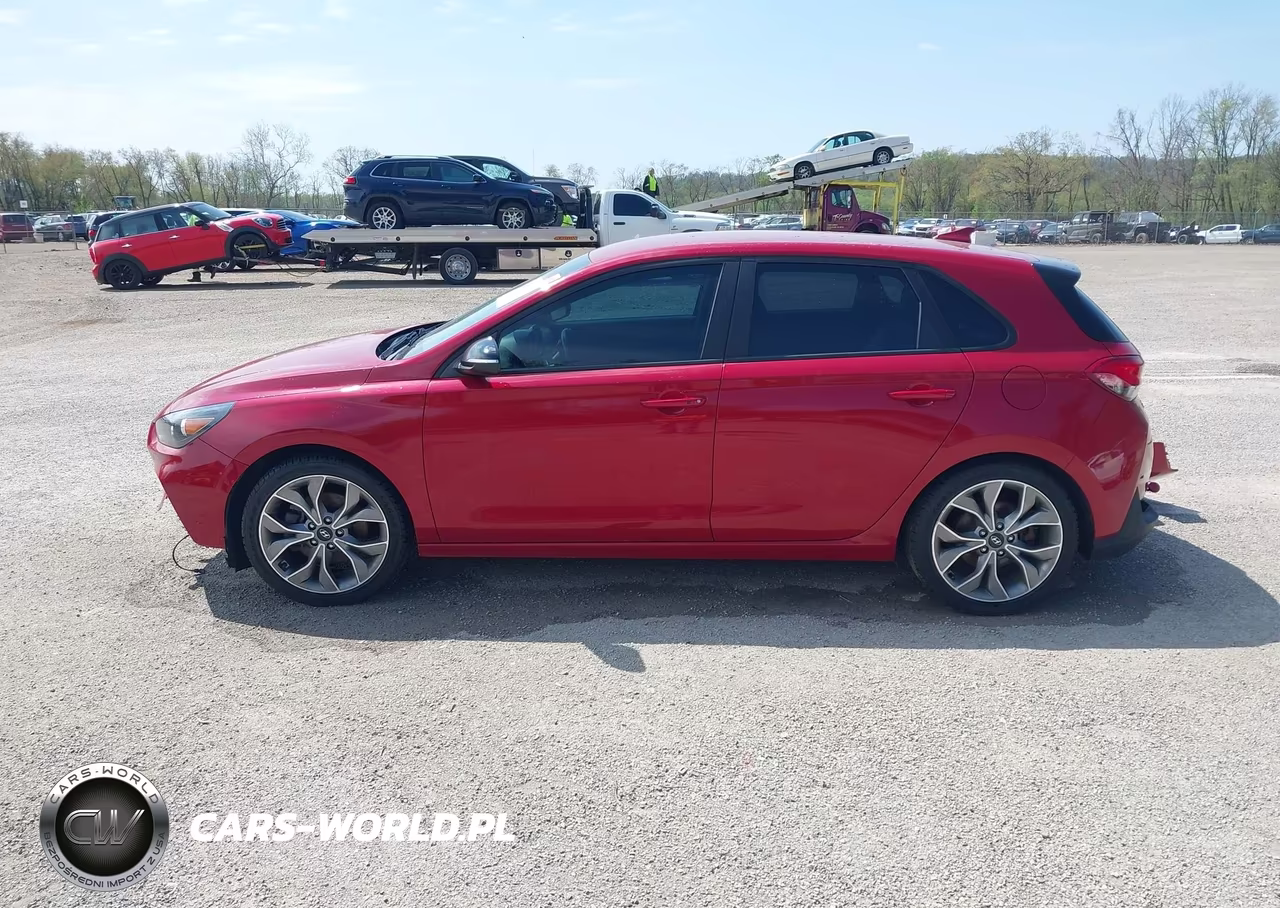 2020 Hyundai Elantra Gt N Line VIN:KMHH55LC7LU128834 - 14
