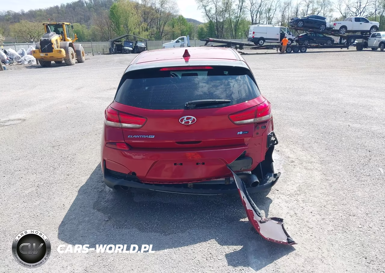 2020 Hyundai Elantra Gt N Line VIN:KMHH55LC7LU128834 - 16