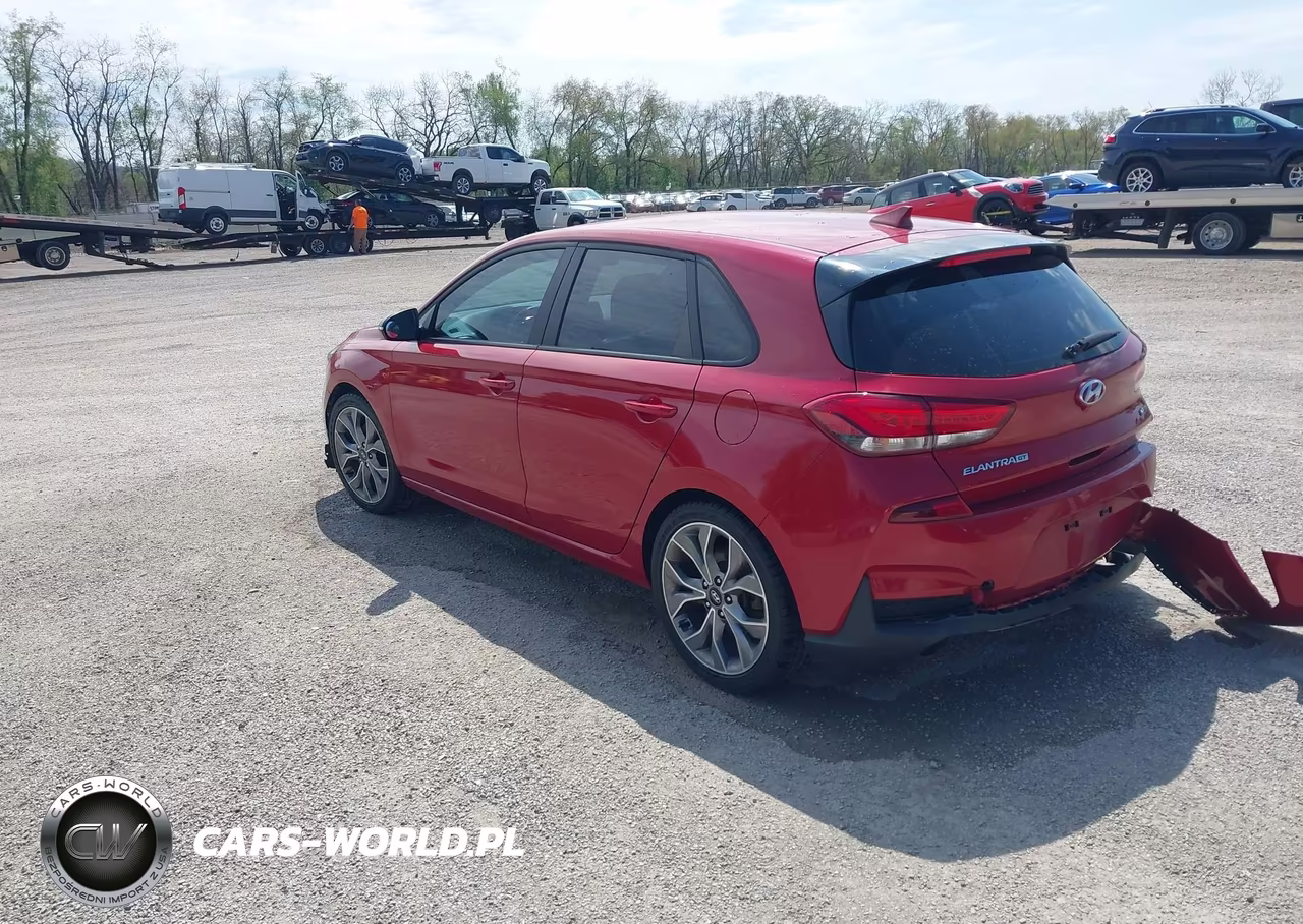 2020 Hyundai Elantra Gt N Line VIN:KMHH55LC7LU128834 - 3