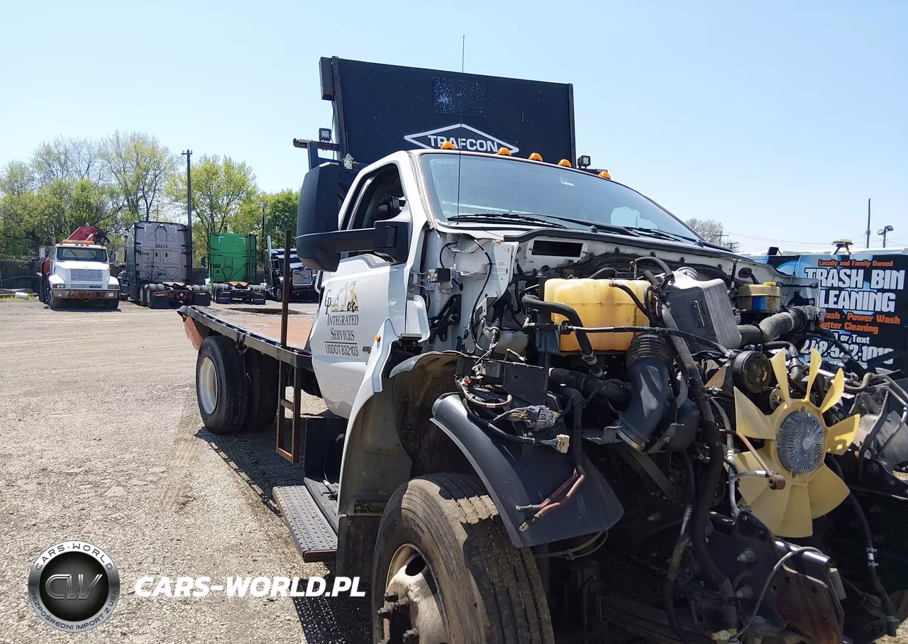 2017 Ford F-650 Diesel Kick-Up Frame