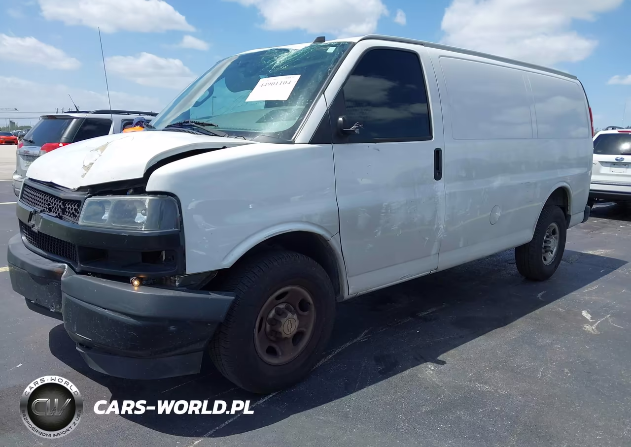 2021 Chevrolet Express Cargo Rwd 2500 Regular Wheelbase Wt VIN:1GCWGAFP4M1215929 - 2