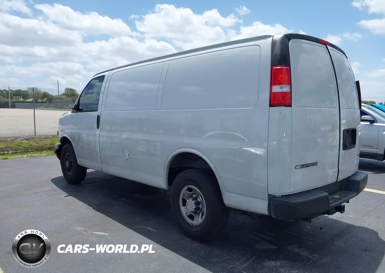 2021 Chevrolet Express Cargo Rwd 2500 Regular Wheelbase Wt VIN:1GCWGAFP4M1215929 - 3