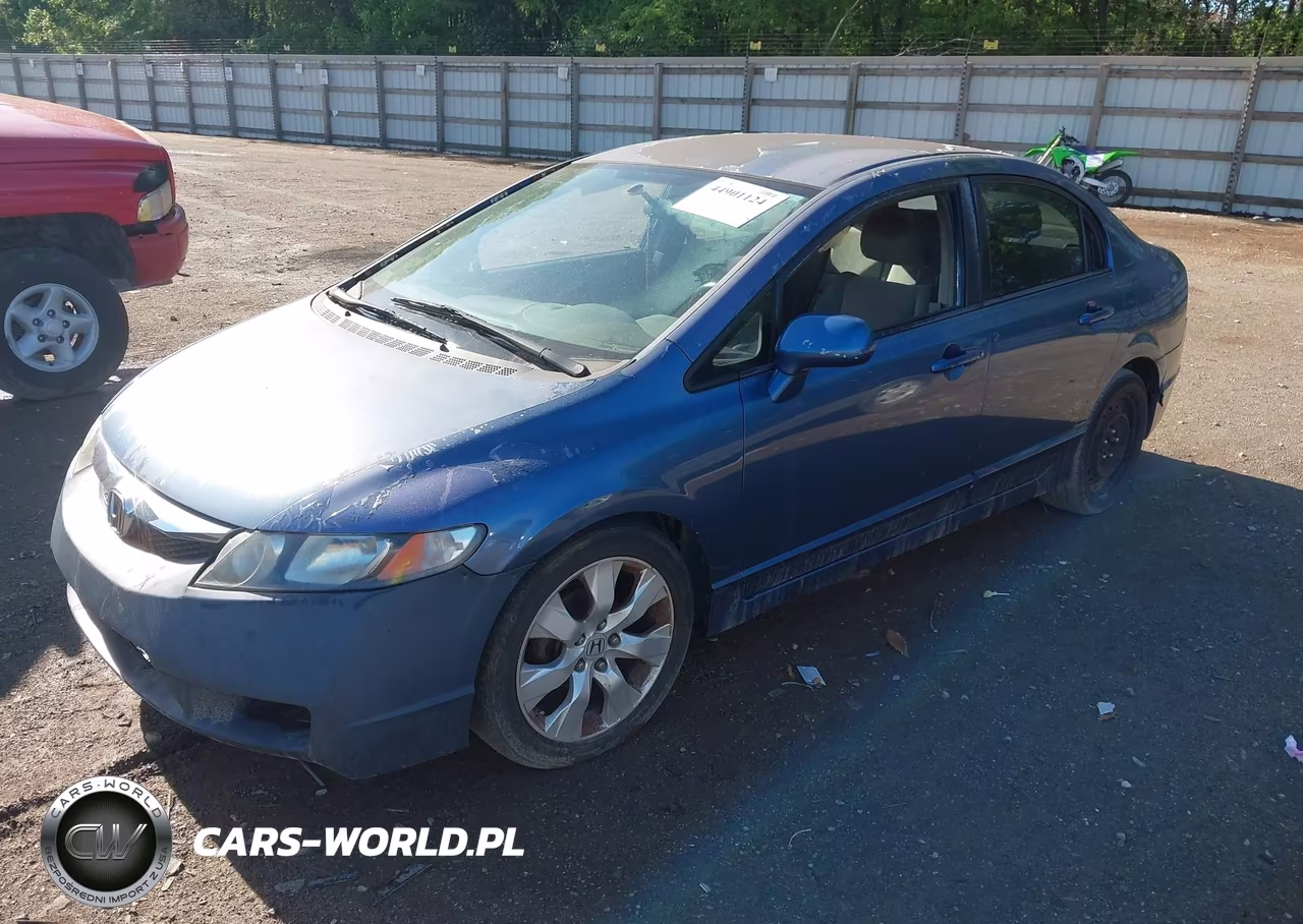 2010 Honda Civic Lx VIN:2HGFA1F56AH317344 - 2