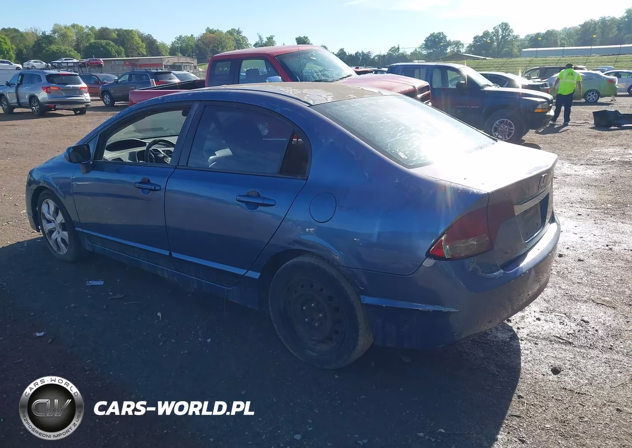 2010 Honda Civic Lx VIN:2HGFA1F56AH317344 - 3