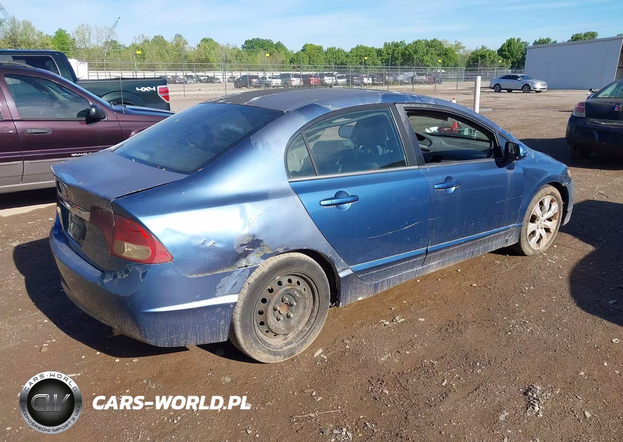 2010 Honda Civic Lx VIN:2HGFA1F56AH317344 - 4