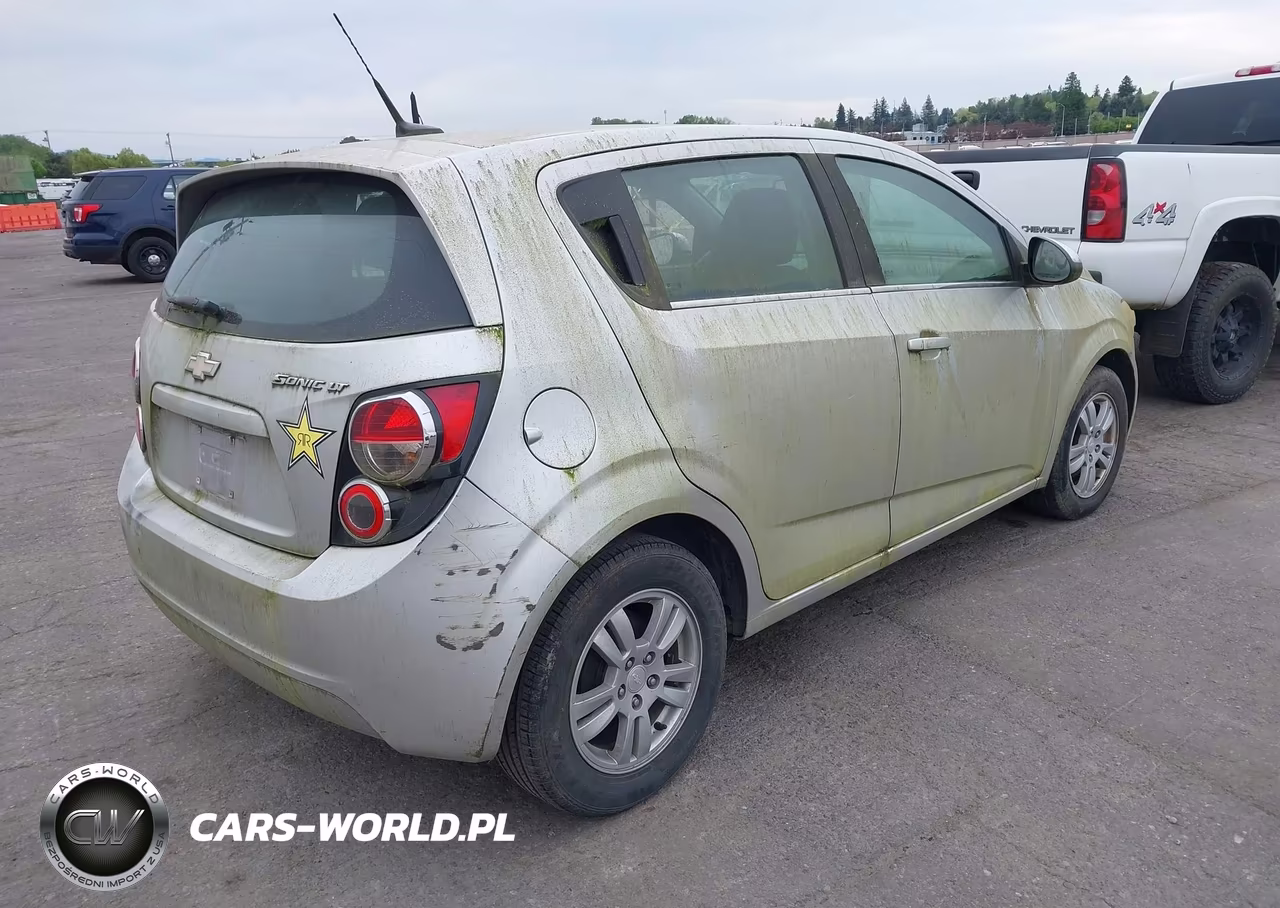 2014 Chevrolet Sonic Lt Auto VIN:1G1JC6SGXE4105386 - 4