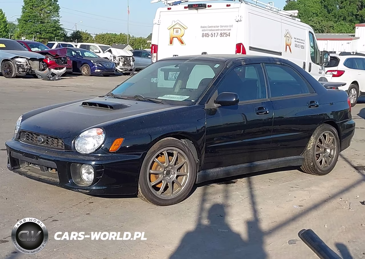 2002 Subaru Impreza Wrx VIN:JF1GD29622G510940 - 2