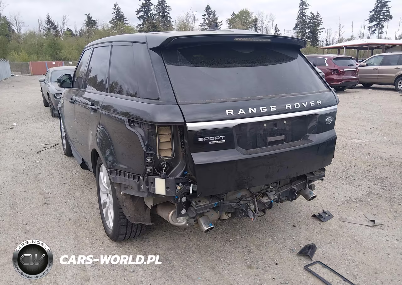 2016 Land Rover Range Rover Sport 3.0L V6 Turbocharged Diesel Hse Td6 VIN:SALWR2KF5GA560347 - 3