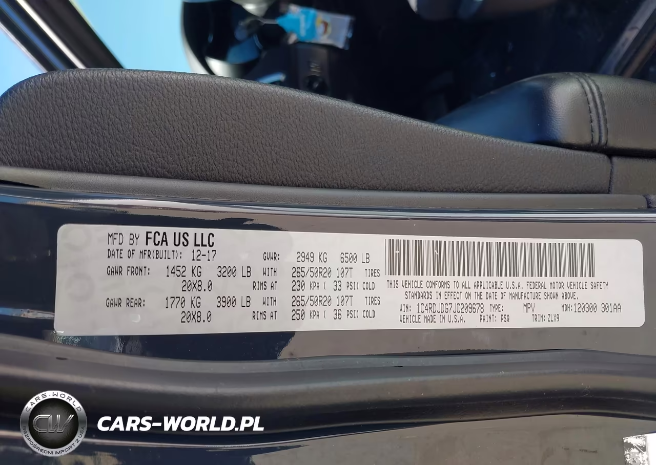 2018 Dodge Durango Gt Awd VIN:1C4RDJDG7JC209678 - 9