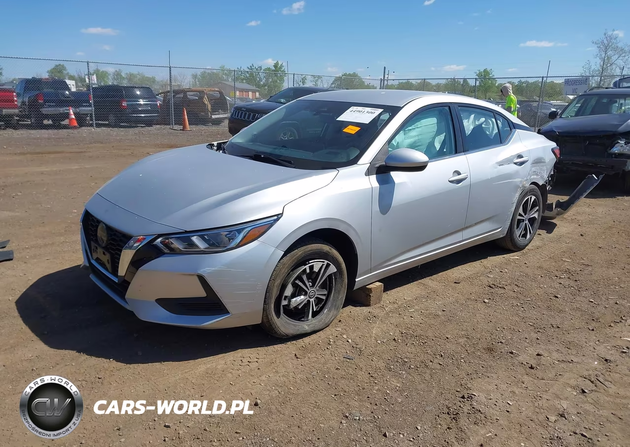 2023 Nissan Sentra Sv Xtronic Cvt VIN:3N1AB8CVXPY255603 - 2