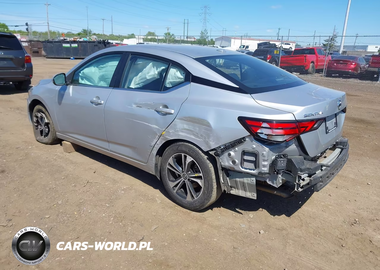 2023 Nissan Sentra Sv Xtronic Cvt VIN:3N1AB8CVXPY255603 - 3