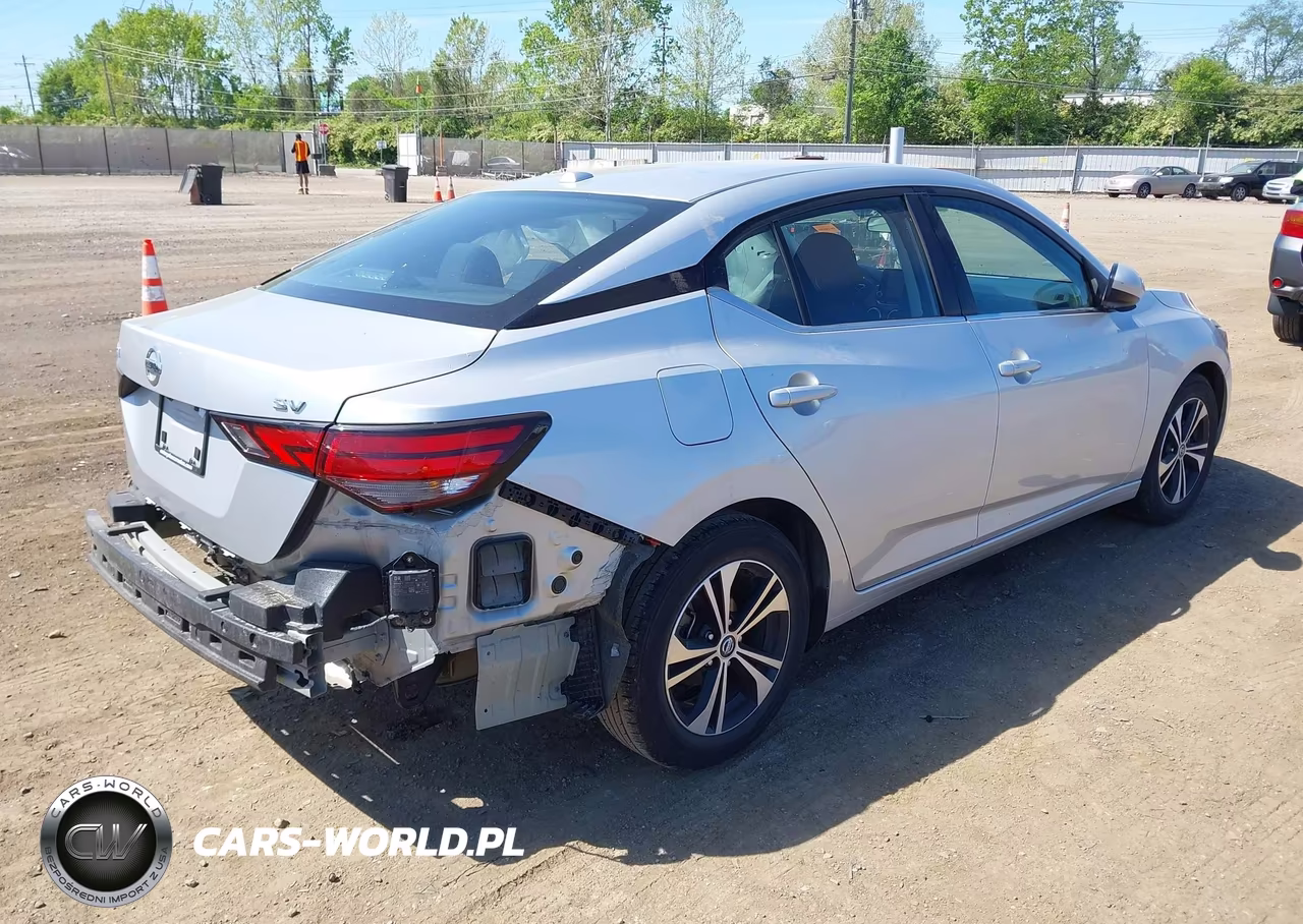 2023 Nissan Sentra Sv Xtronic Cvt VIN:3N1AB8CVXPY255603 - 4