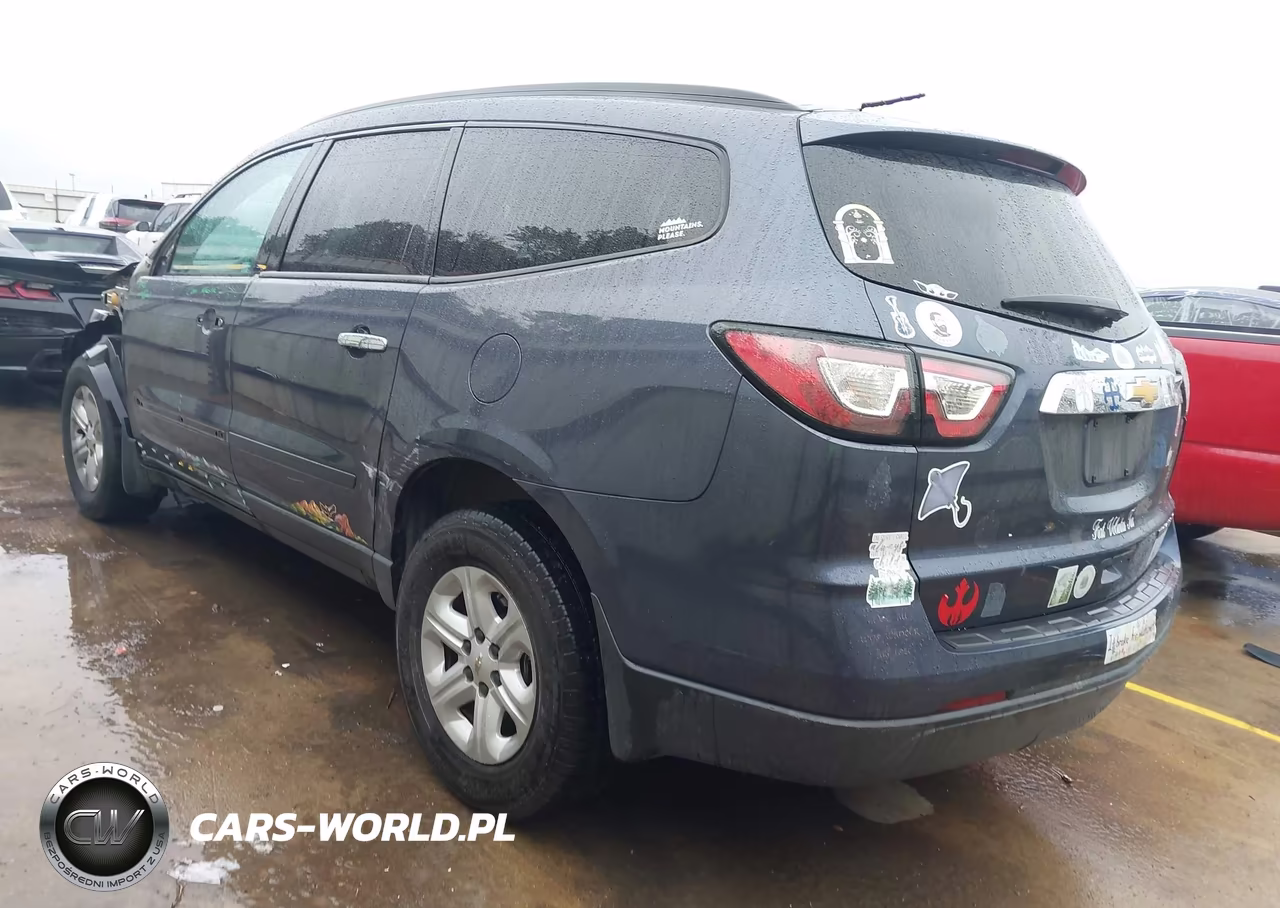 2013 Chevrolet Traverse Ls VIN:1GNKRFED0DJ253596 - 3