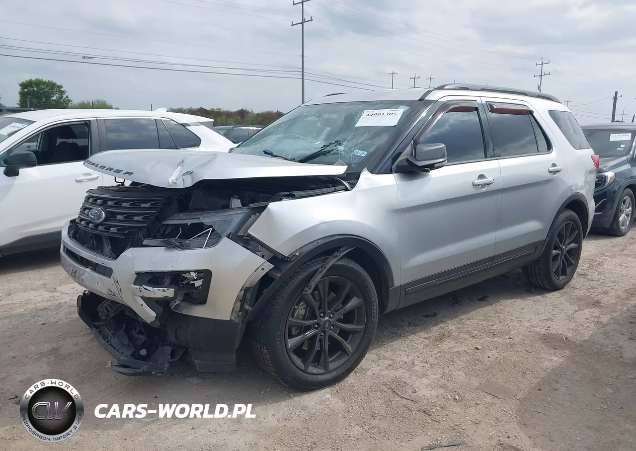 2017 Ford Explorer Xlt VIN:1FM5K7D84HGE22523 - 2