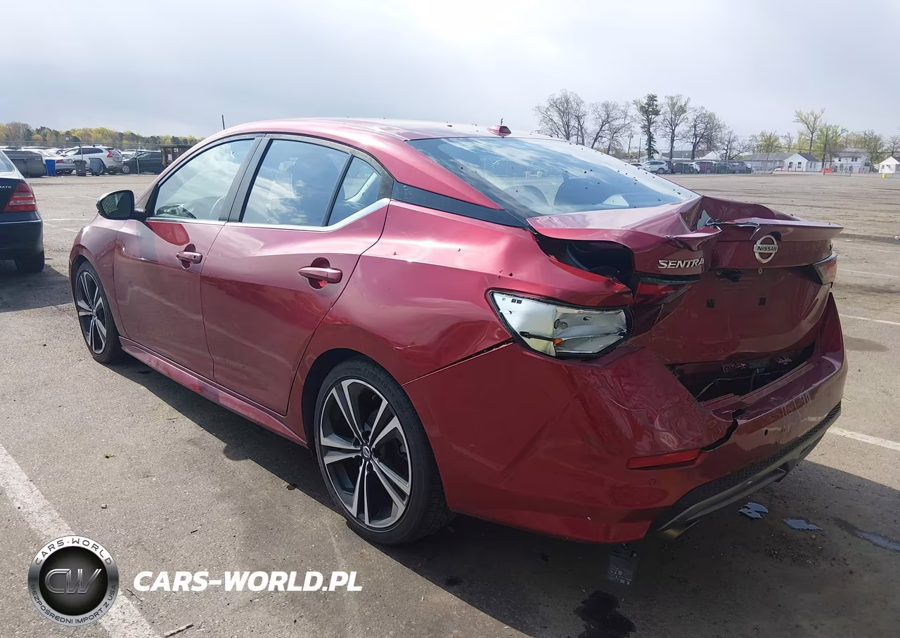 2020 Nissan Sentra Sr Xtronic Cvt VIN:3N1AB8DV3LY240398 - 3