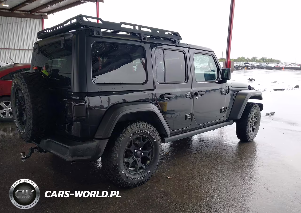 2021 Jeep Wrangler Unlimited Willys 4X4 VIN:1C4HJXDG1MW779704 - 4