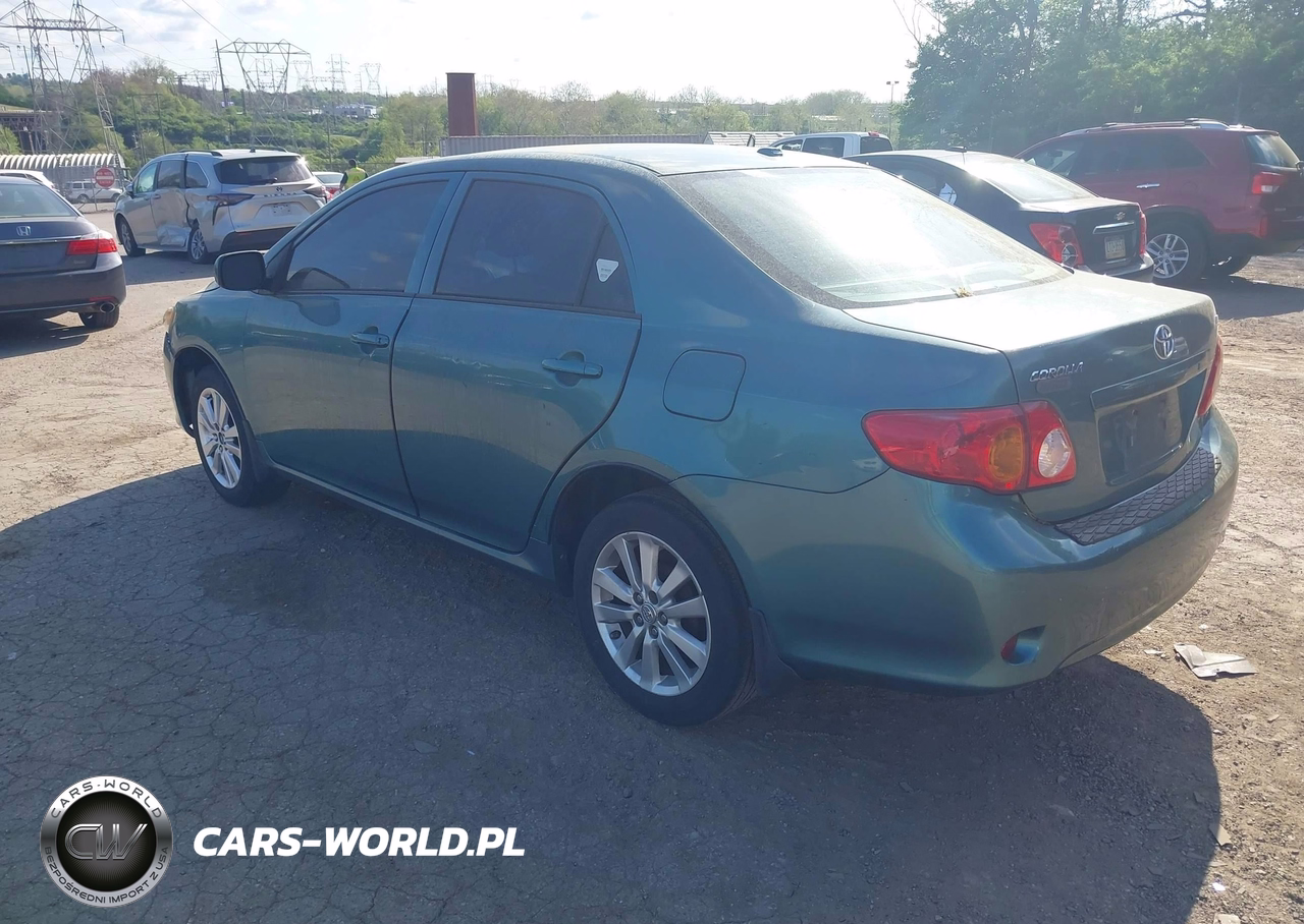 2009 Toyota Corolla Le VIN:2T1BU40E39C032346 - 3