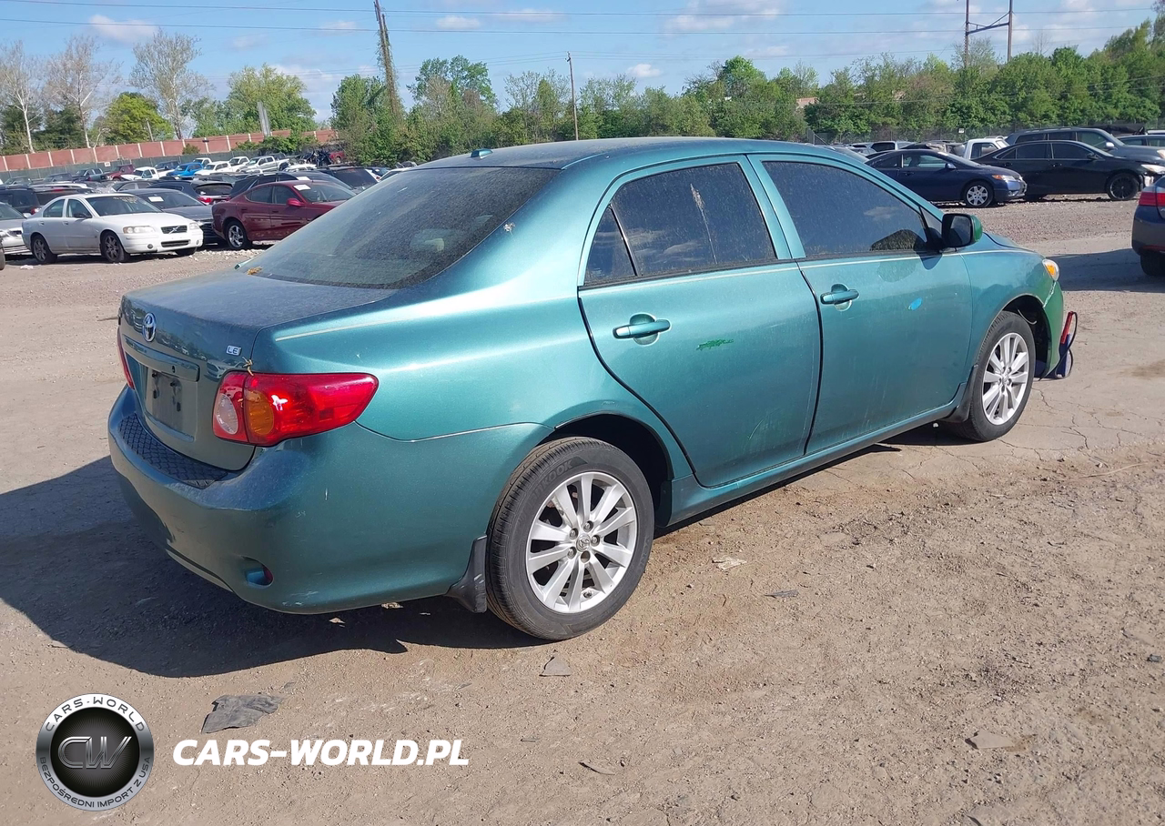 2009 Toyota Corolla Le VIN:2T1BU40E39C032346 - 4