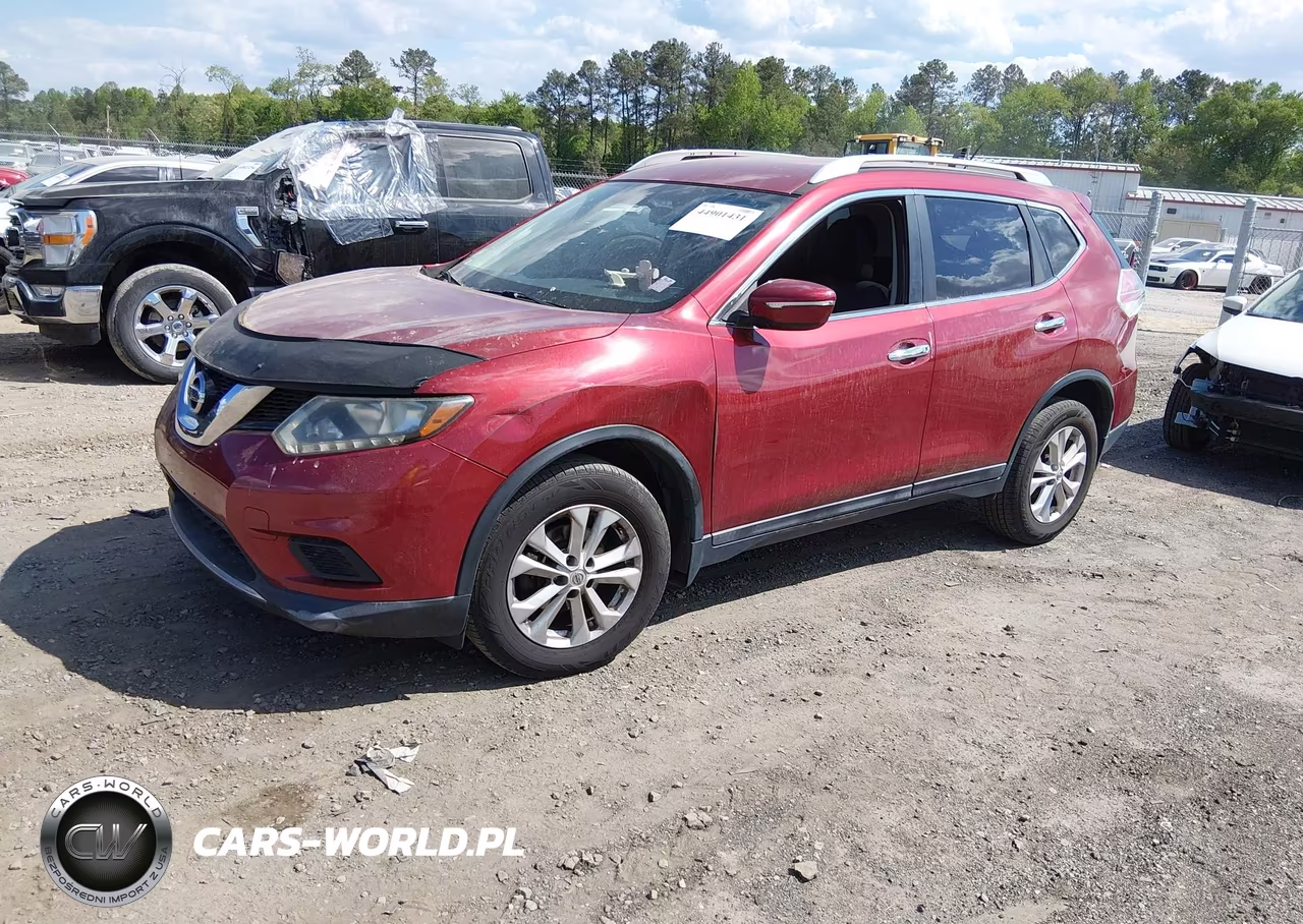 2014 Nissan Rogue Sv VIN:5N1AT2MV1EC766995 - 2