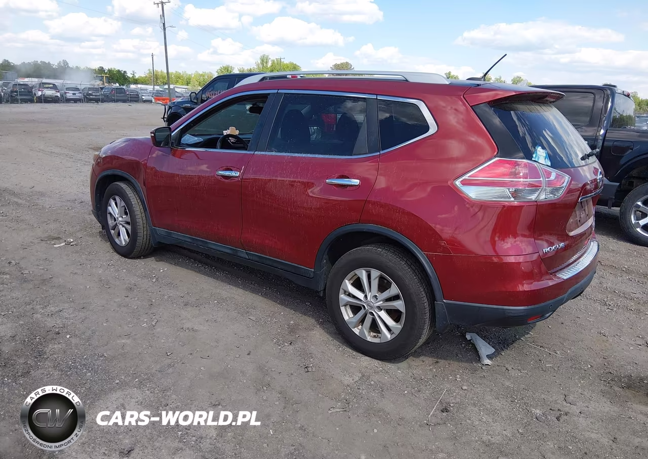 2014 Nissan Rogue Sv VIN:5N1AT2MV1EC766995 - 3
