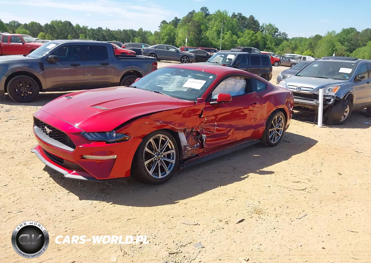 2021 Ford Mustang Ecoboost Fastback VIN:1FA6P8TH6M5147735 - 2